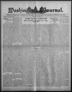 The front page of Washington Journal, Washington, D.C., October 29, 1926