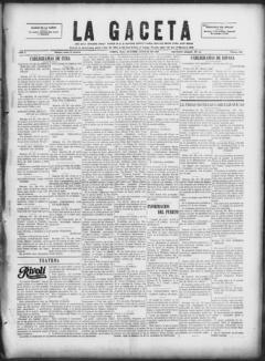 The front page of La gaceta, Tampa, Fla., October 25, 1926