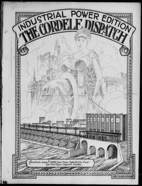 The front page of The Cordele dispatch, Cordele, Georgia, October 26, 1926