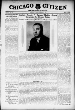 The front page of Chicago citizen, Chicago, Ill., October 16, 1926