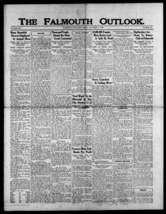 The front page of The Falmouth outlook, Falmouth, Ky., October 15, 1926