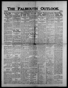 The front page of The Falmouth outlook, Falmouth, Ky., October 22, 1926