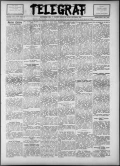 The front page of Telegraf, Baltimore, Md., October 22, 1926