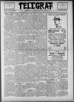 The front page of Telegraf, Baltimore, Md., October 29, 1926