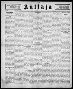 The front page of Auttaja, Ironwood, Mich., November 4, 1926