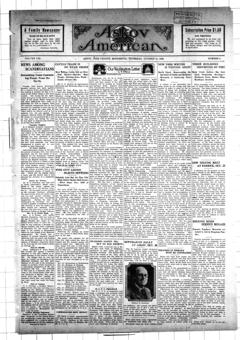 The front page of Askov American, Askov, Pine County, Minn., October 21, 1926
