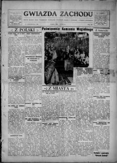 The front page of Gwiazda zachodu = Western star, Omaha, Neb., October 29, 1926