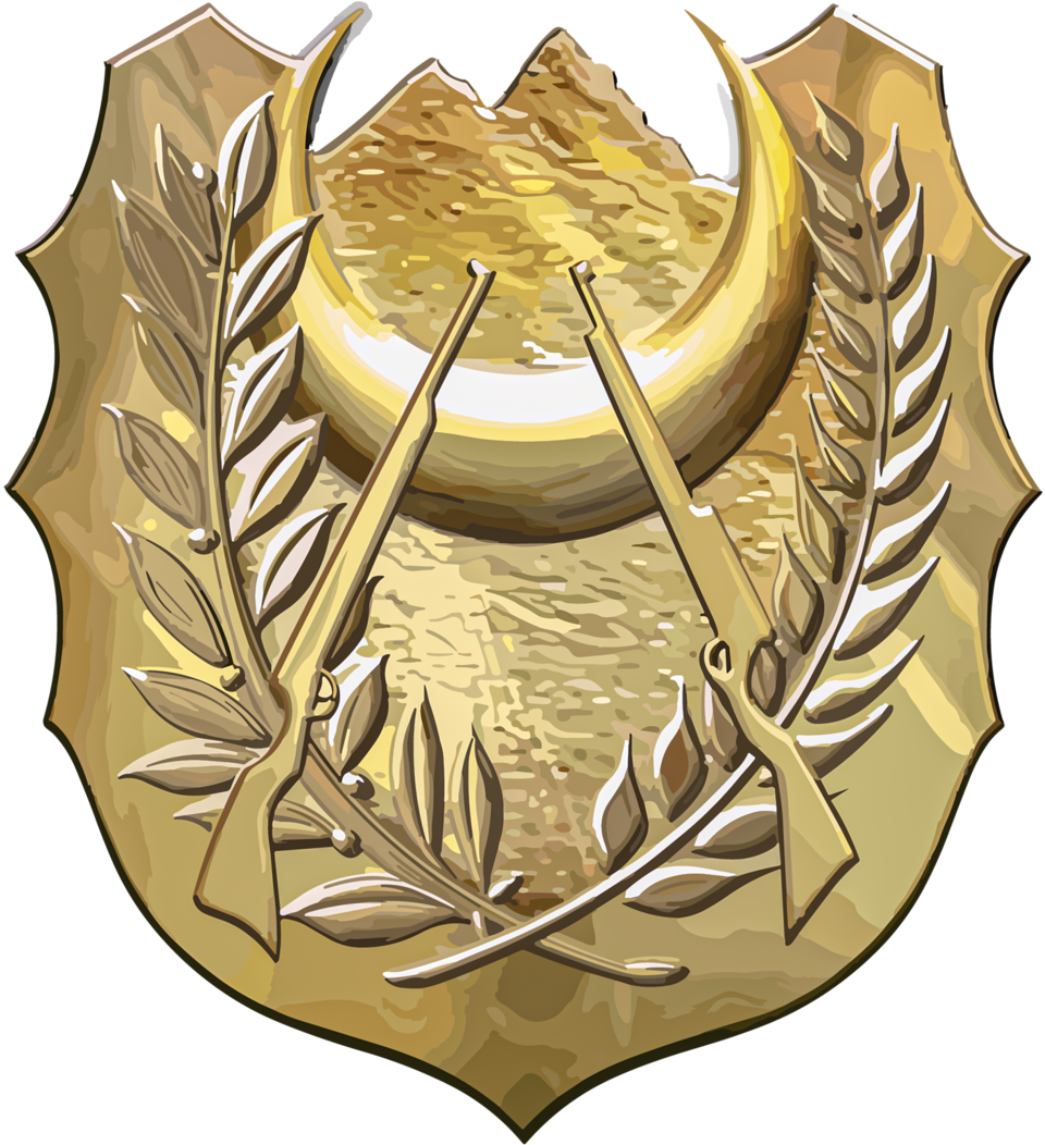 Popular National Army Official sign of the Algerian army