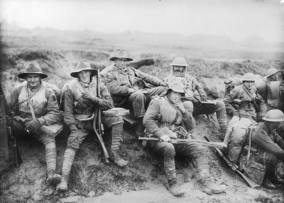 AWM caption: "Black & white - Glass original half plate negative Places made France: Picardie, Somme, Albert Combles/Montauban area, December 1916.…
