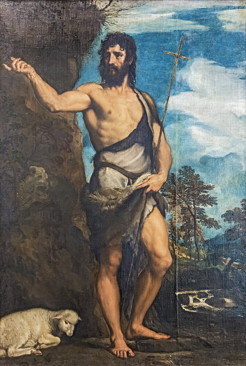 John the Baptist in the wilderness