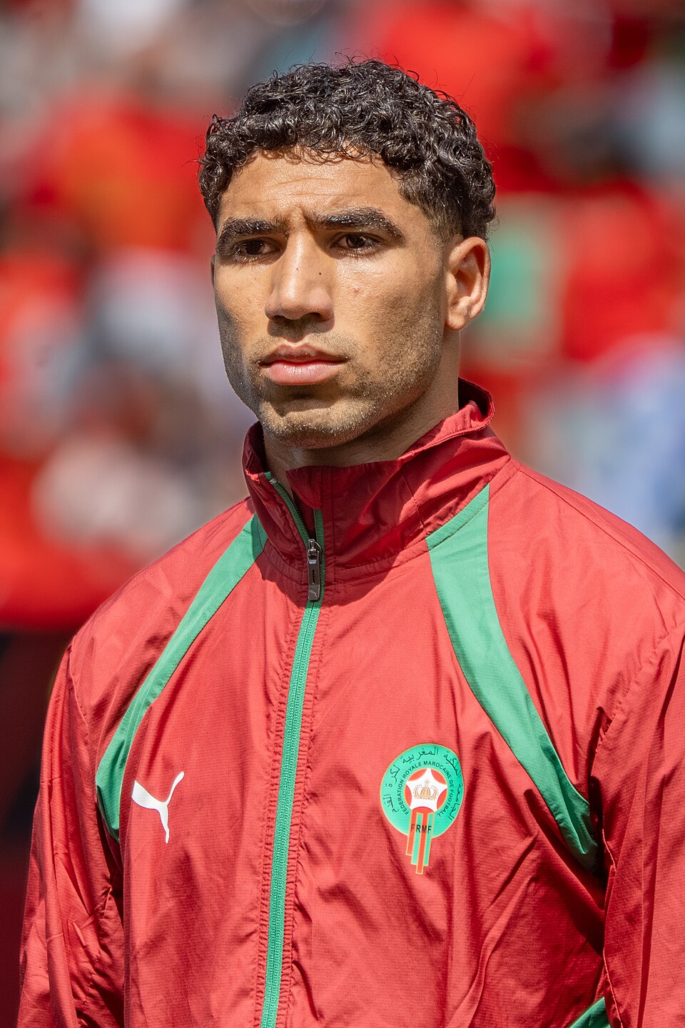 Achraf Hakimi during Morocco v Norway 7 June 2026
