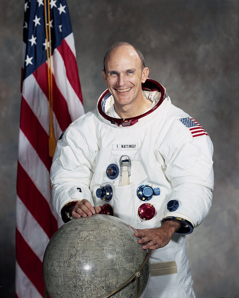Astronaut Thomas K. (Ken) Mattingly, II, Apollo 16 command module pilot