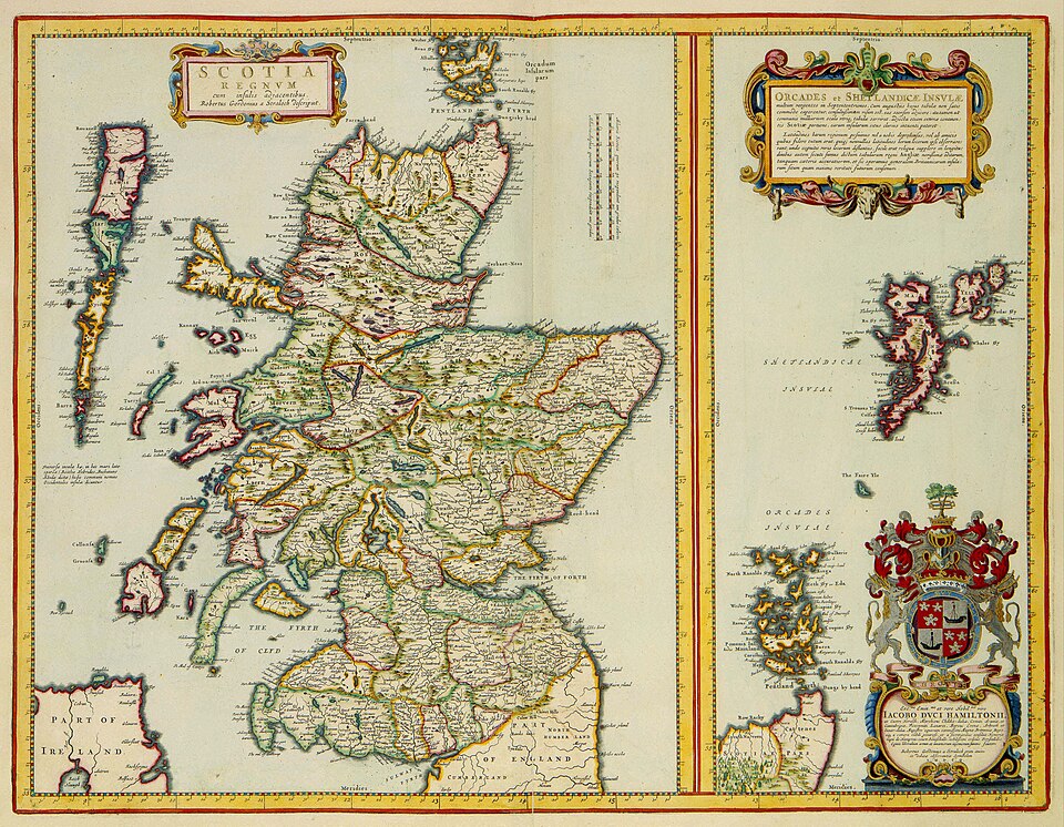 In 1654 Joan Blaeu (1598-1673) published an atlas which was completely dedicated to the kingdom of Scotland. Blaeu composed this atlas in cooperation with…