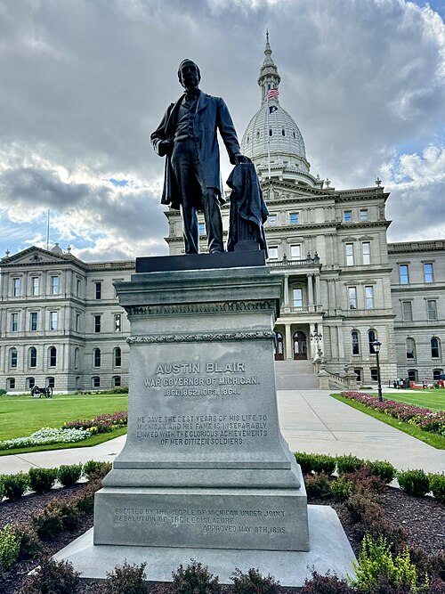 Statue of Austin Blair