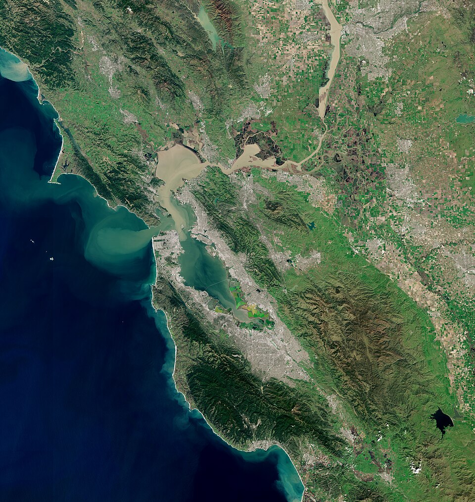 Date: 2019-03-11 San Francisco Bay , Mount Tamalpais coast, Santa Cruz Mountains Sensor: MSI on Sentinel-2A Resolution: 20m (Downsampled) RGB Composites:…