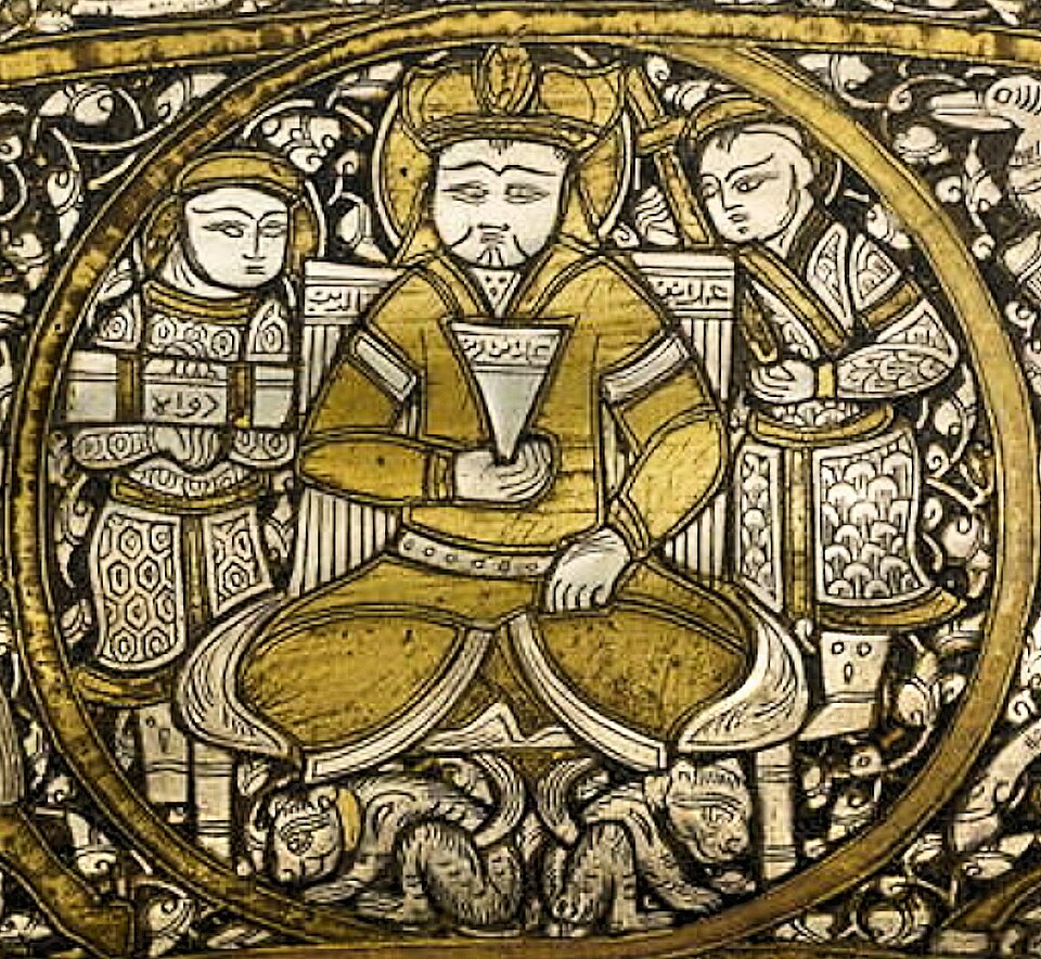 Baybars, Medallion IV, Baptistère de Saint-Louis