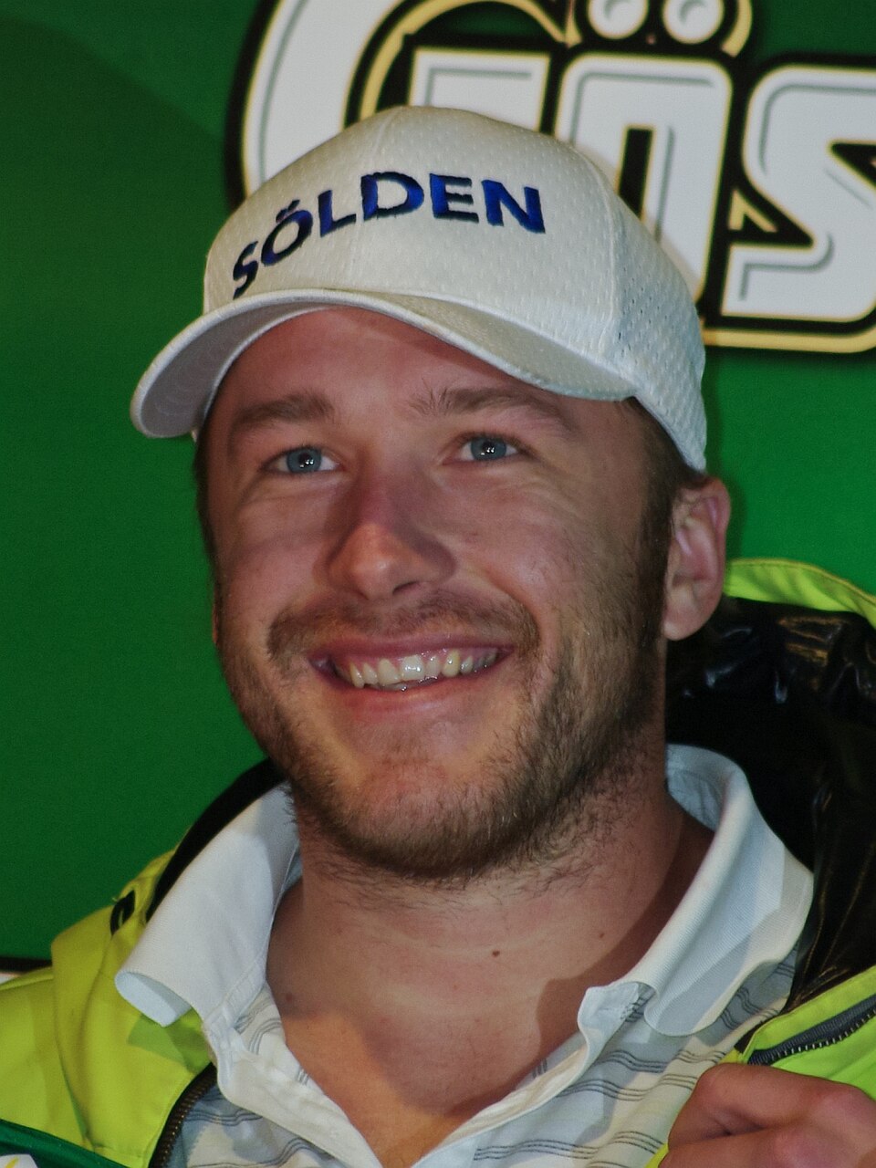 American alpine skier Bode Miller at the bib draw for the Super-G in Hinterstoder (Austria) on 5 February 2011.