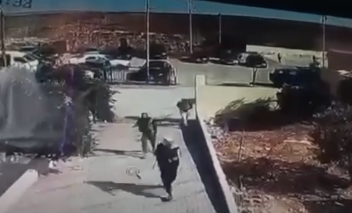 CCTV footage of the 2026 Karak church shooters entering the building