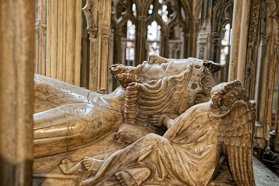 Cathedral Church of St Peter and the Holy and Indivisible Trinity, Monument to Edward II of England, Gloucester