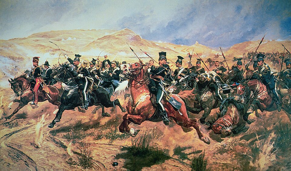 Charge of the Light Brigade, Balaclava, 25 October 1854
