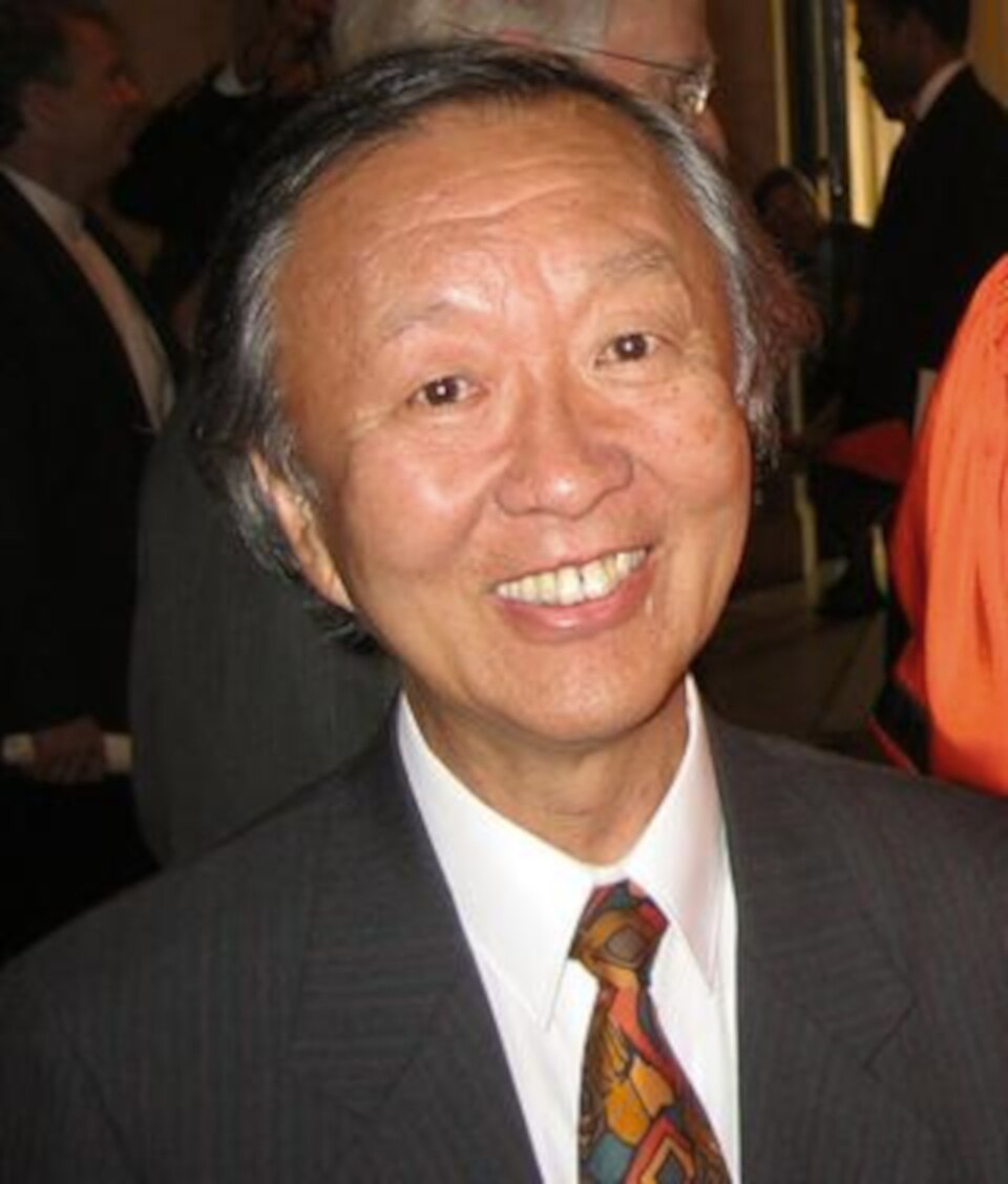Charles K. Kao receiving an honorary degree from Princeton University