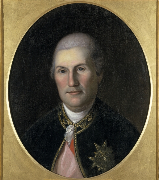 Charles Willson Peale, Comte de Rochambeau, 1782, oil on canvas, 55.25 × 48.51 cm. Philadelphia, Independence National Historical Park, INDE14138.