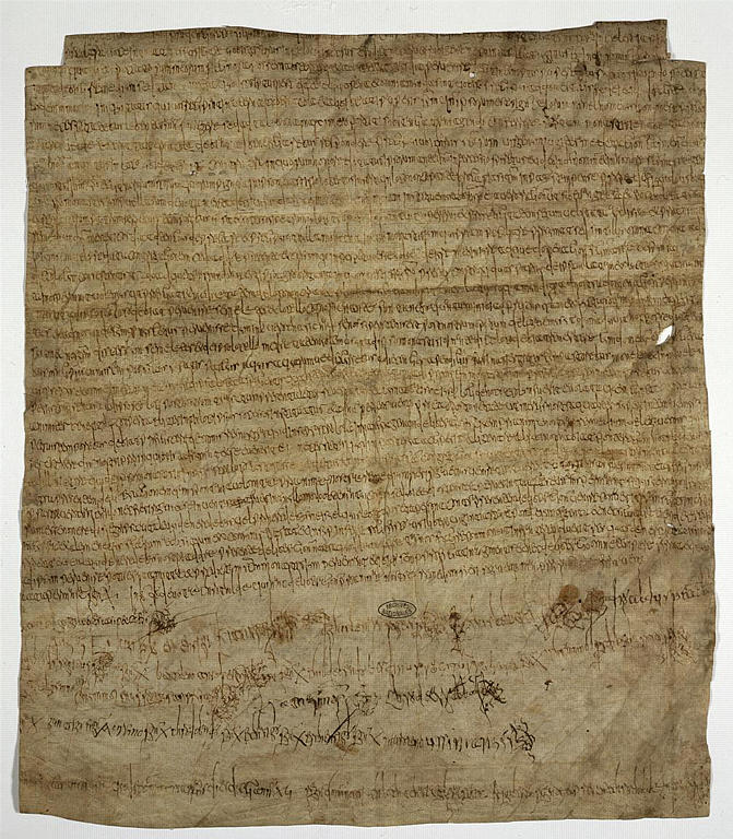 A 7th century noblewoman named Clotilde (Chlodechildis) endowed a monastery at Bruyères-le-Châtel near to Étampes . This is the original charter. Among the…