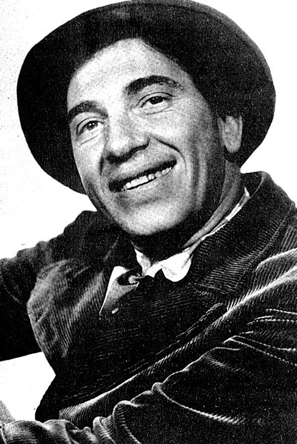 Autographed publicity photo, 5" x 7", of Chico Marx. See also: film still article for general non-copyrighted status of publicity photos.