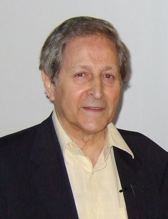 Nobel Laureate Claude Cohen-Tannoudji after a lecture at Ben-Gurion University of the Negev ))