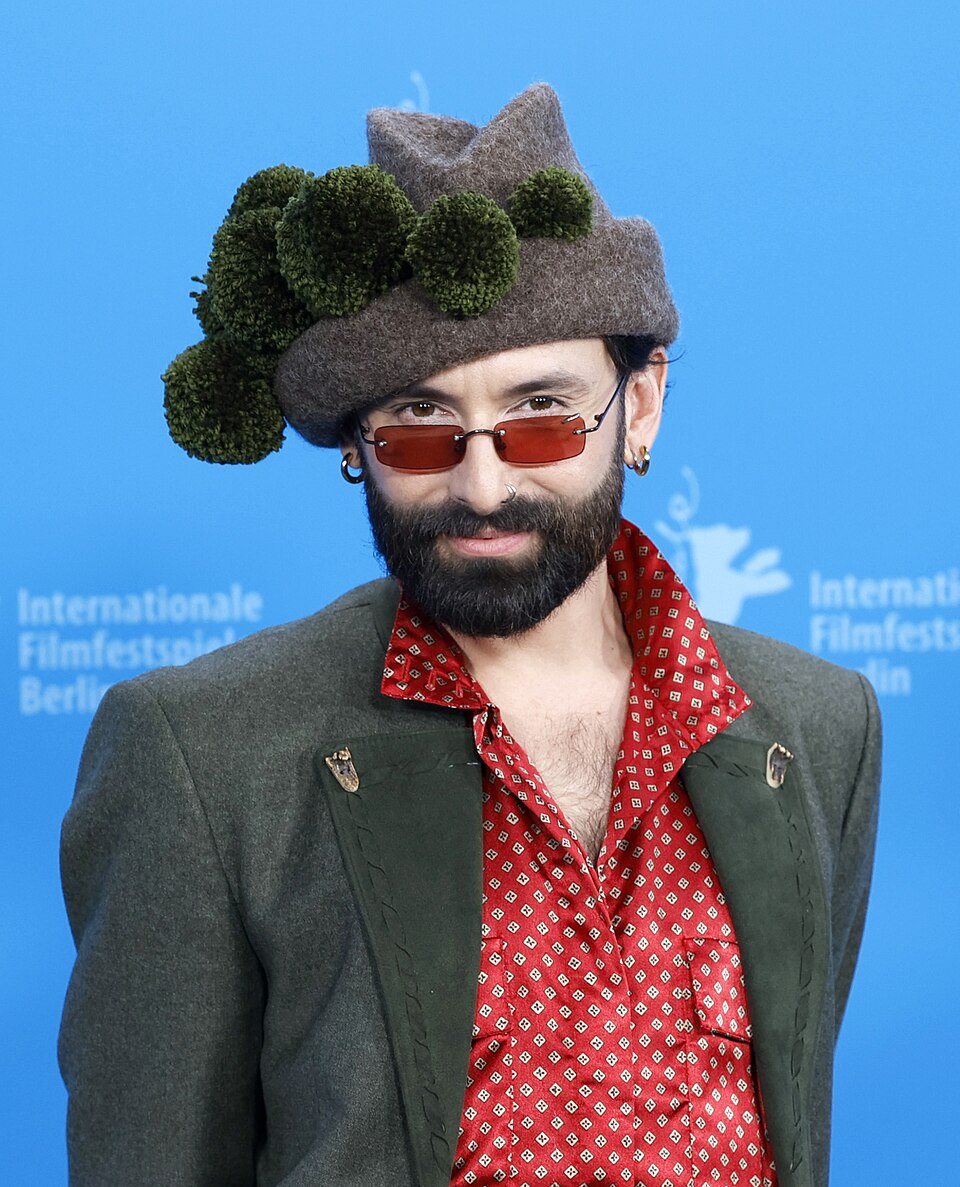 Conchita Wurst at Berlinale 2026 in Berlin, Germany