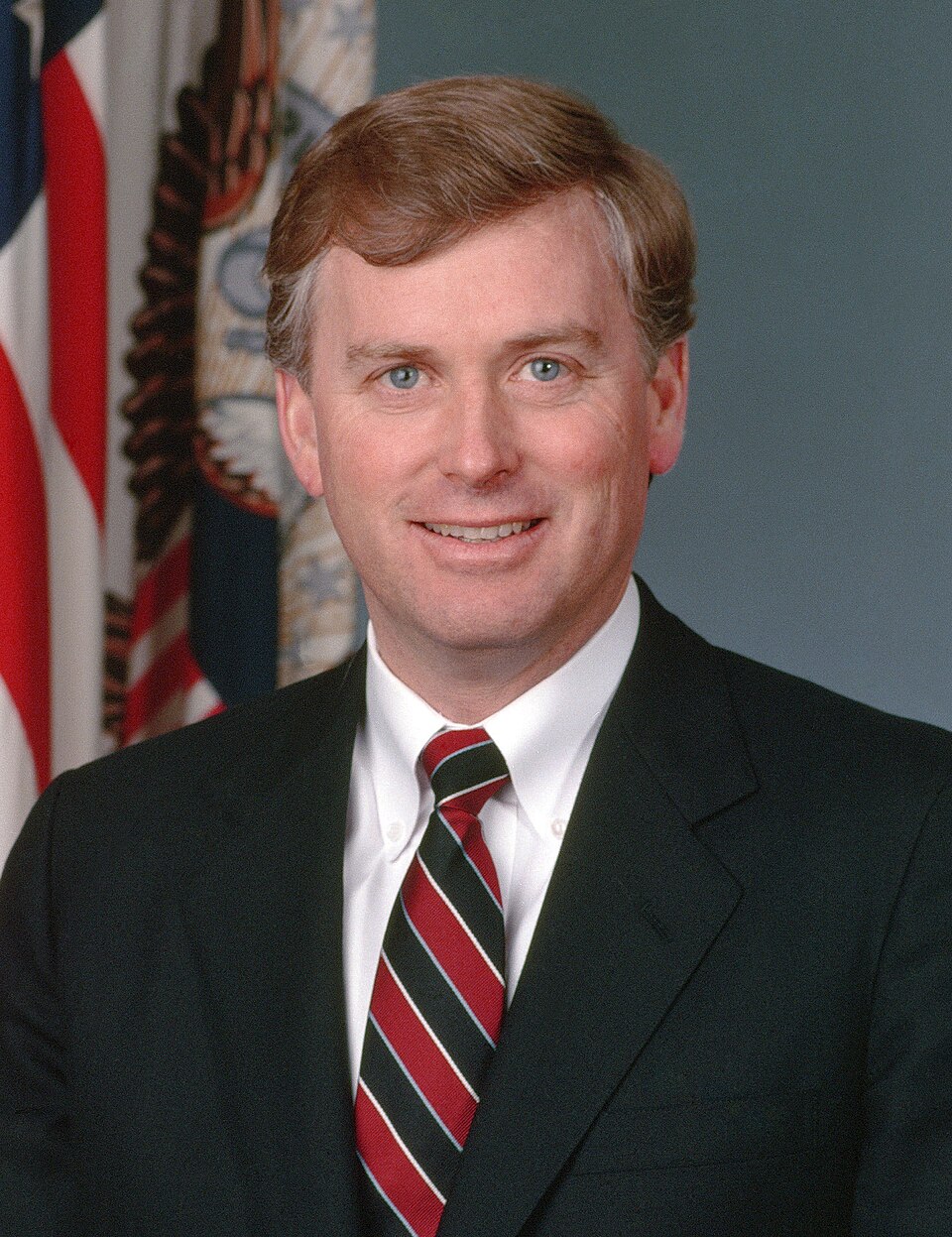 Department of Defense portrait of Vice President Dan Quayle