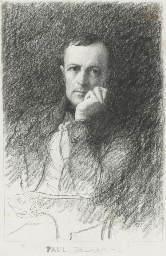 Self-portrait by Paul Delaroche (1797-1856)