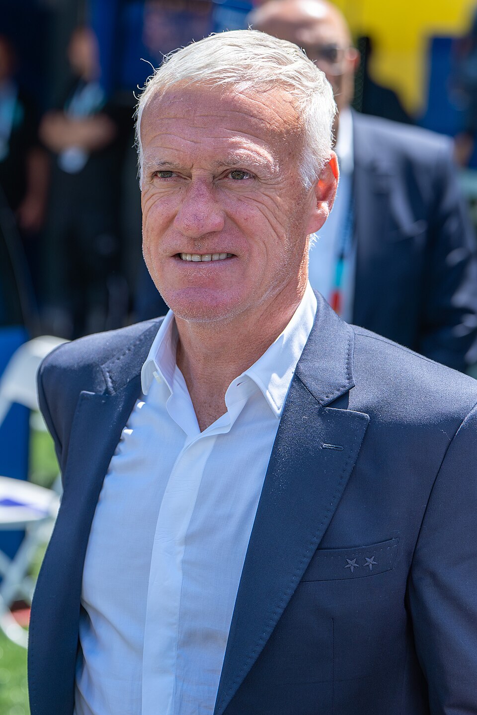 Didier Deschamps during France v Senegal on 16 June 2026 at the 2026 FIFA World Cup at NY/NJ Stadium in East Rutherford, NJ