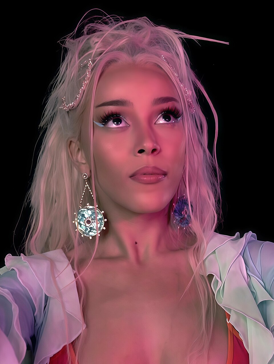 American rapper, singer, songwriter and record producer Doja Cat.