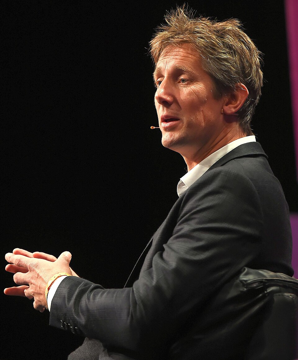 Edwin van der Sar in 2015 at w:Web Summit (Dublin)