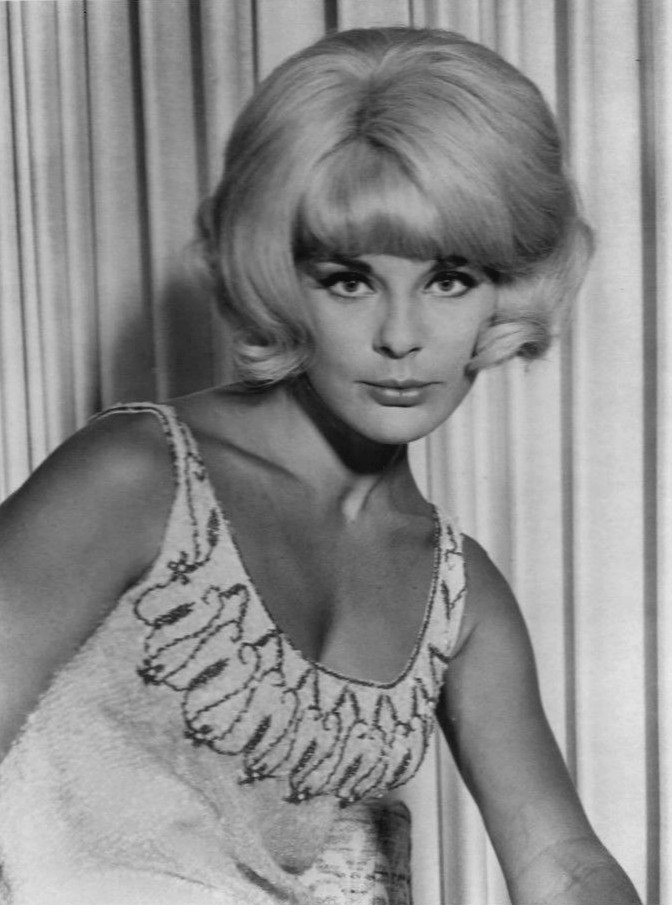 Photo of actress Elke Sommer from a guest appearance on The Jack Benny Hour .