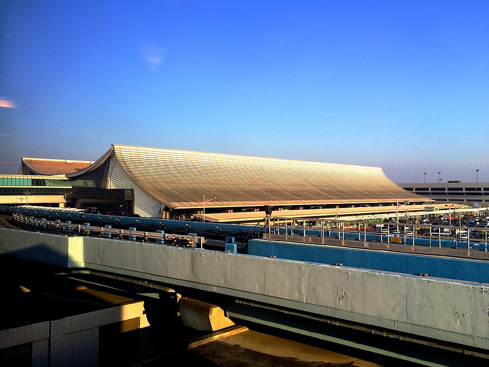 Architecturual Design of Terminal 1, Taiwan Taoyuan International Airport.