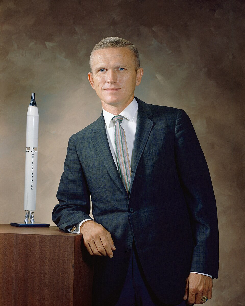 Astronaut Frank Borman.