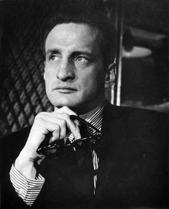 Publicity still of George C. Scott for the film, The Hustler (1961). See film still for general information about the non-copyright status of publicity photos.