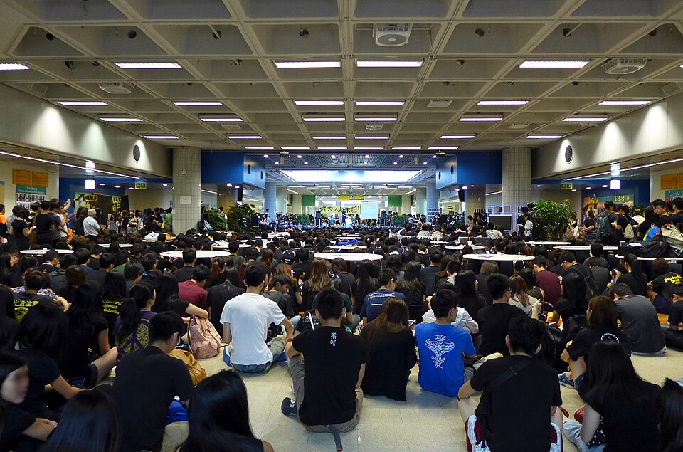 HK CityU Student protest 20140929