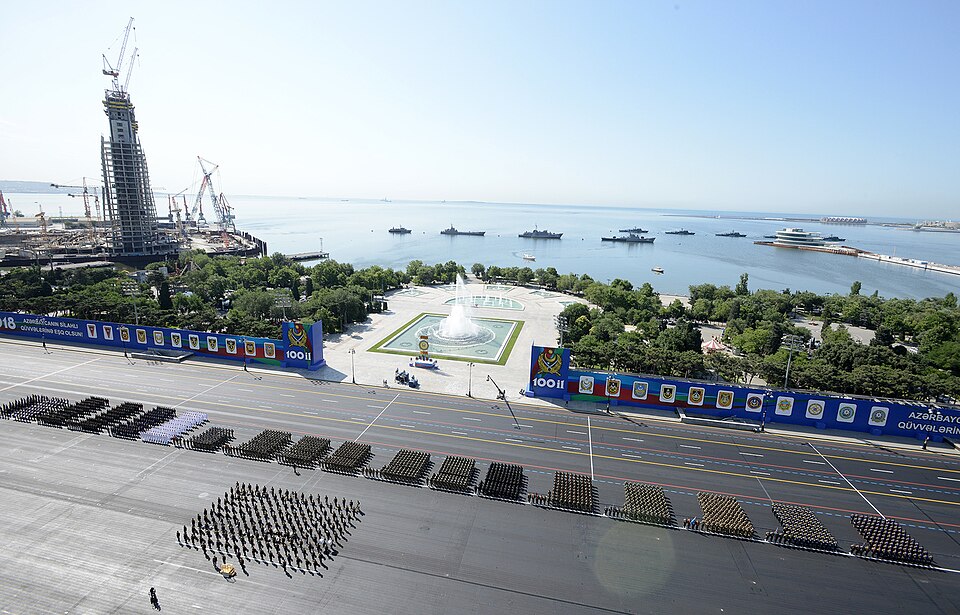 A solemn military parade has been held in Baku to mark the centenary of the establishment of the Armed Forces of the Republic of Azerbaijan.