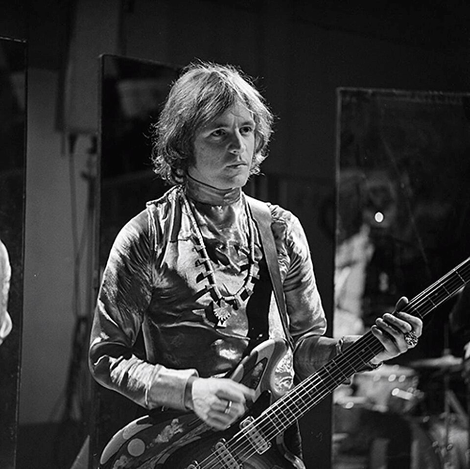 Jack Bruce (Cream) performing on the Dutch television program Fanclub in January, 1968