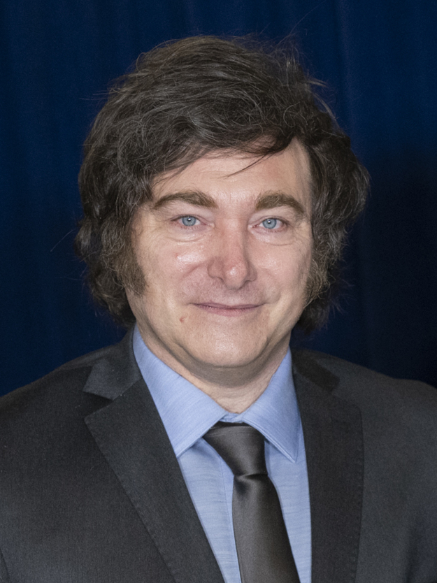 Javier Milei, President of Argentina, at the United Nations Headquarters in New York City, Tuesday, September 23, 2025. (Official White House Photo by…