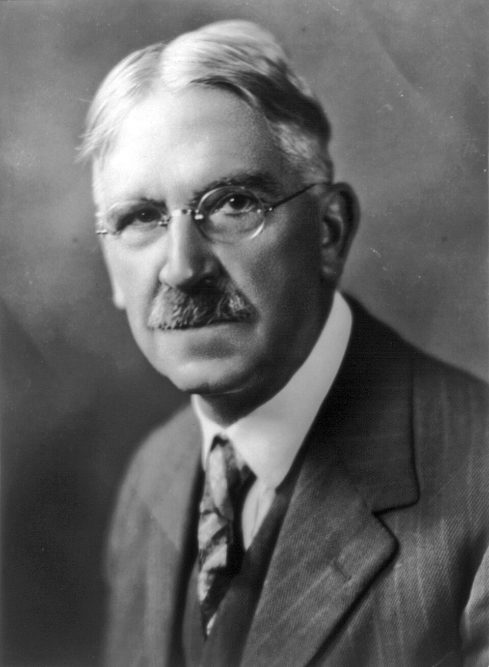 John Dewey , bust portrait