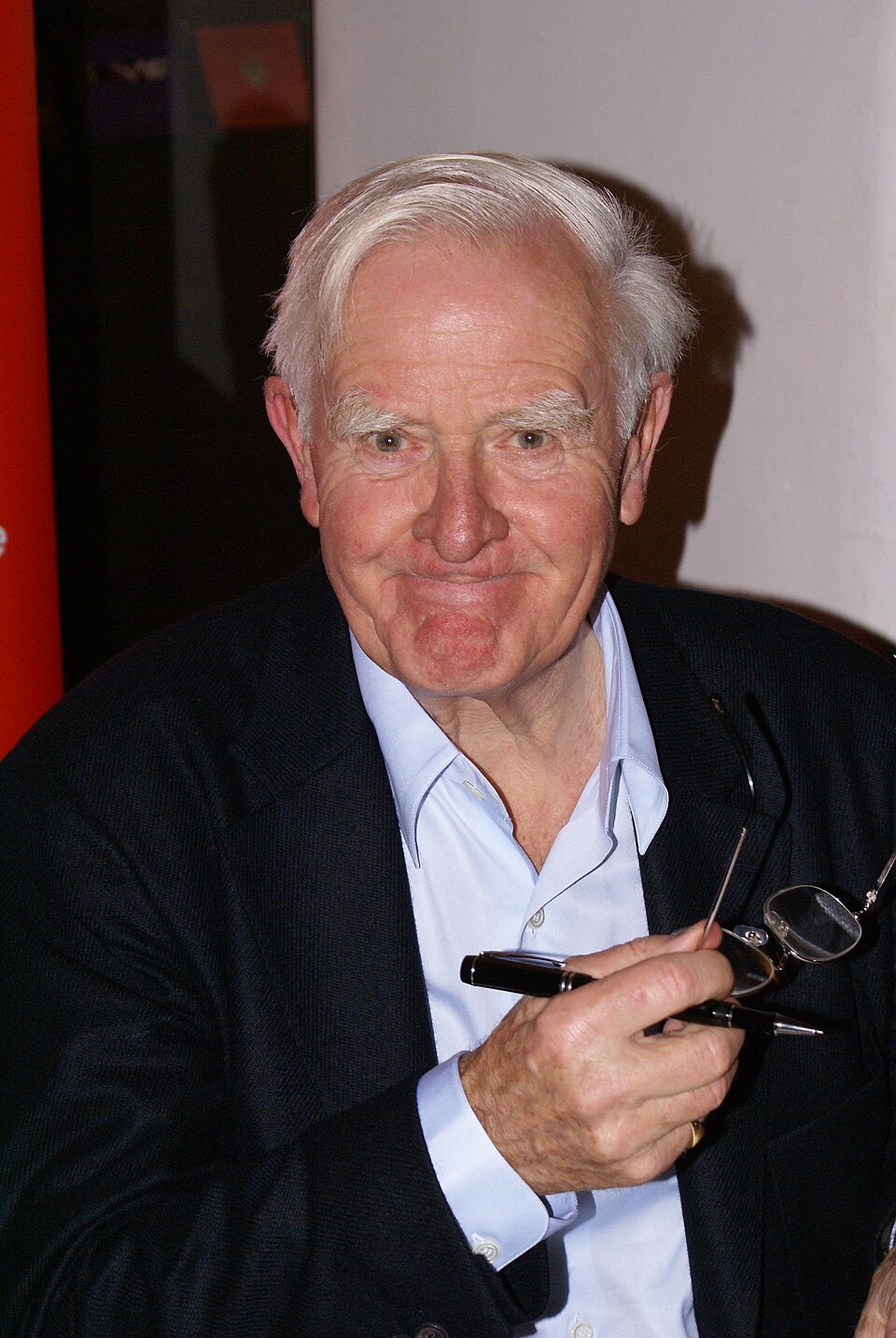 John le Carré at the "Zeit Forum Kultur" in Hamburg on November 10th 2008.