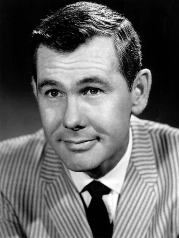 The Tonight Show 1965 photo portrait of host Johnny Carson.