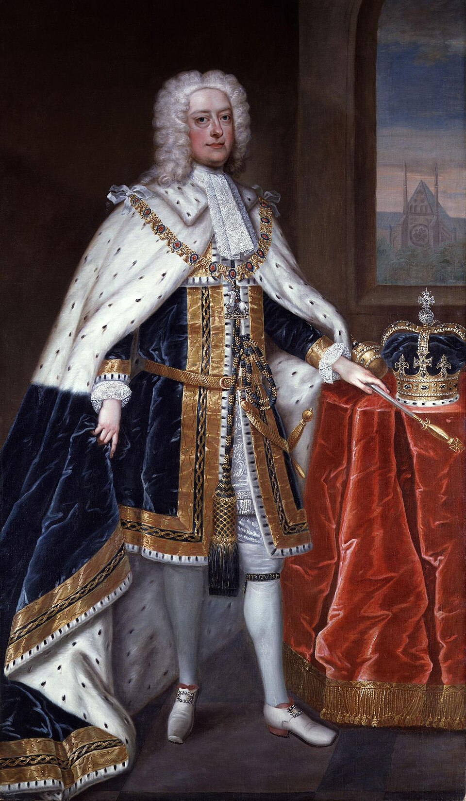 Companion portrait to Caroline of Ansbach, NPG 369