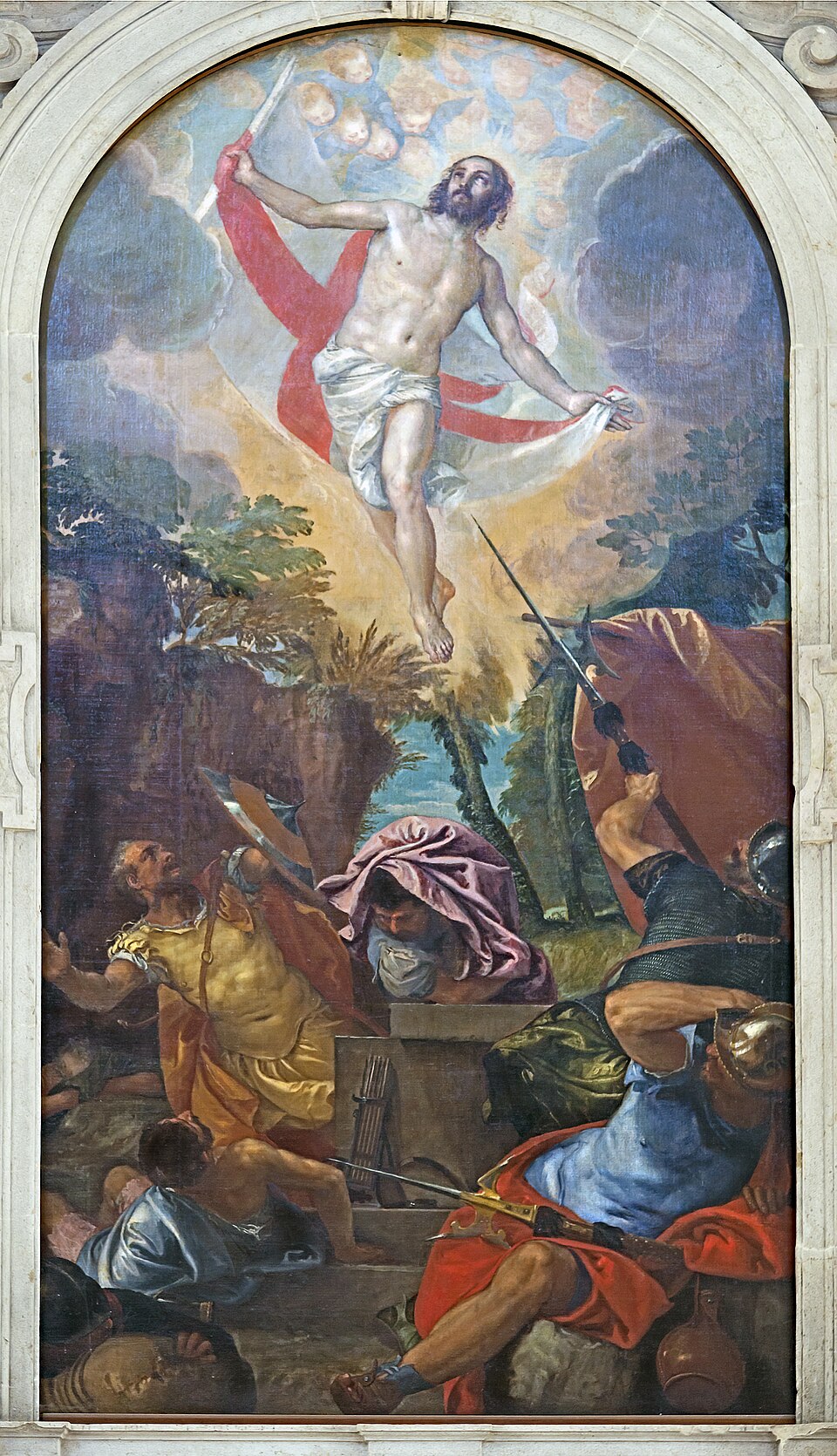 Paolo Veronese, The Resurrection of Christ, circa 1560.