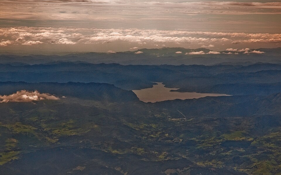 En route Wellington to Gisborne in an Eagle Airways Beech 1900D