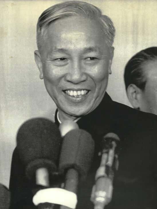 Le Duc Tho at Orly Field in 1972
